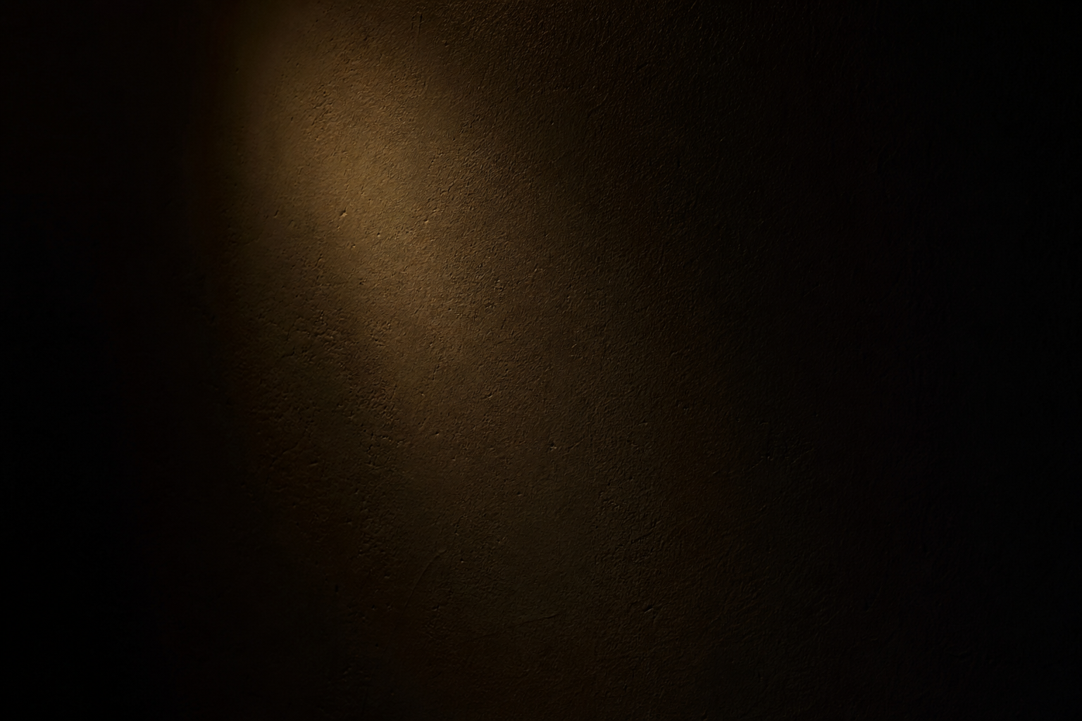 NOCTE room where visual information recedes into darkness.